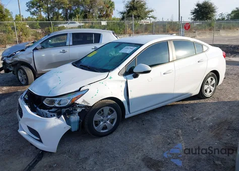 2016 Chevrolet Cruze Ls Auto из США, поврежденный, VIN 1G1BC5SM3G7318654